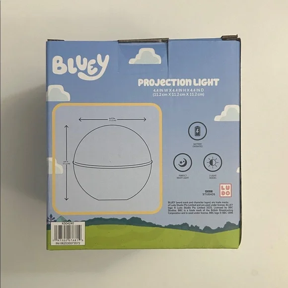 Bluey Color Changing Projection Light NIB - Picture 3 of 4
